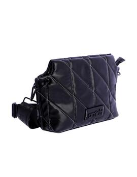 Bandolera AMICHI Alegria negra pespunte