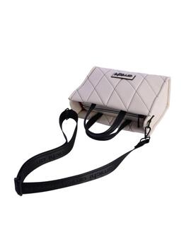 Bolso AMICHI Alda mano cuadrado pespuntes