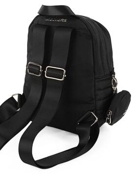 Mochila SKECHER tela acolchada negra