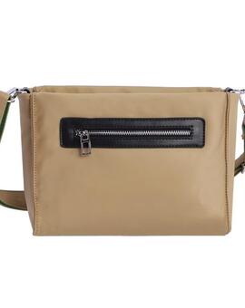 Bandolera DON ALGODON nylon beige