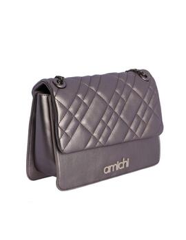 Bolso AMICHI hombro piel solapa