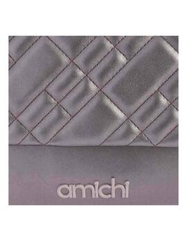 Bolso AMICHI hombro piel solapa