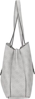 Bolso GUESS piel blanco estamp logo boton