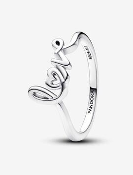 Anillo PANDORA Love Escrito a Mano