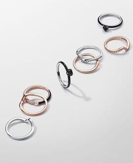 Anillo PANDORA Ola Pulida