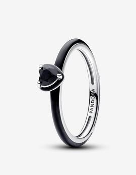 Anillo PANDORA ME Corazón Chakra Negro