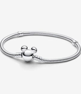 Pulsera PANDORA moments Cierre Mickey Mouse