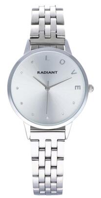 Reloj RADIANT acero esfera love circonitas