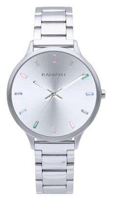 Reloj RADIANT acero esfera agujas colores