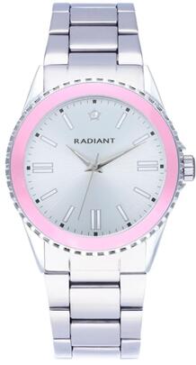 Reloj RADIANT acero esfera rosa estrella nº12