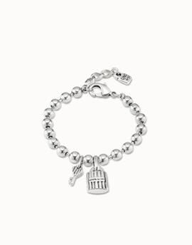 Pulsera UNO DE 50 Silver Key