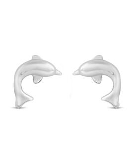 Pendientes LUXENTER Pambilia plata delfin