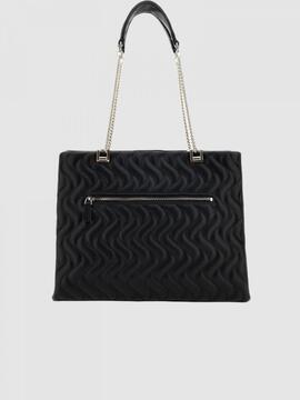 Bolso GUESS Eco Mai Societe negro asas cadena