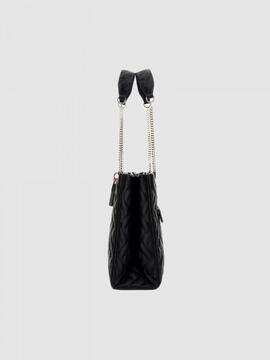 Bolso GUESS Eco Mai Societe negro asas cadena