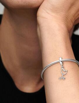 Charm PANDORA Colgante Estetoscopio