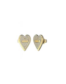 Pendientes GUESS Corazón Circonitas