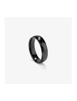 Anillo RADIANT Ceramic brillo efecto rombo