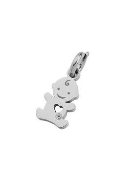 Charm MAREA Sweet Family Baby Small  Silver