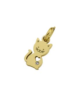Charm MAREA Sweet Family Cat Small Gold