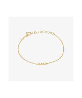 Pulsera RADIANT Multi piedras Gold BASICS