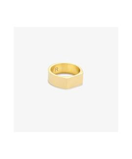 Anillo RADIANT Sello Slim Oro