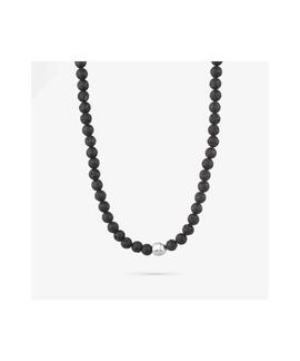 Collar RADIANT Nature piedra volcánica