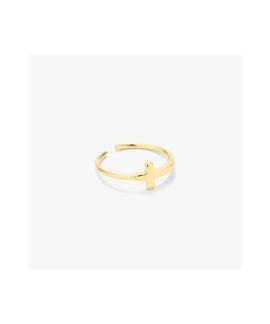 Anillo RADIANT Cruz Gold BASICS