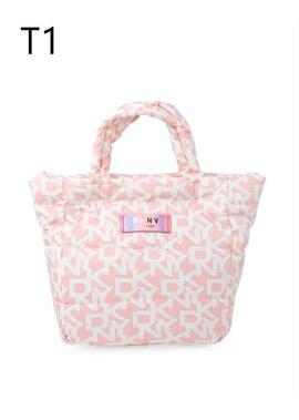 Bolso DKNY mini acolchado estampo logo