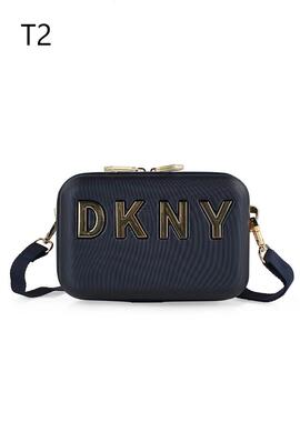 Neceser DKNY rigido logo dorado
