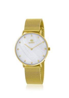 Reloj MAREA dorado milanesa esferal nacarada