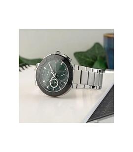 Reloj TOMMY acero esfera verde bisel negro