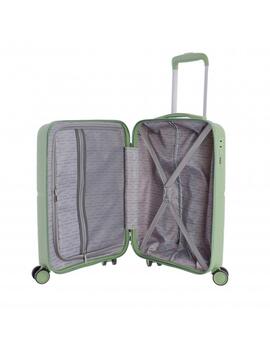 Maleta DON ALGODON cabina rigida verde menta