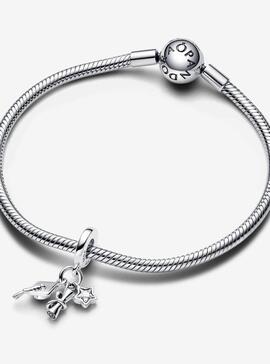 Charm PANDORA Colgante Triple en plata Graduacion