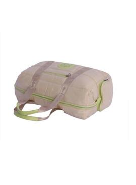 Bolso DON ALGODON gym beige acolchado