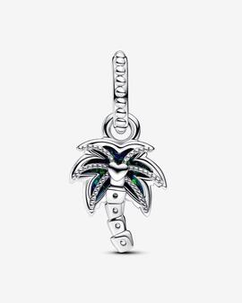 Charm PANDORA colgar Palmera Verde Opalescente