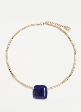 Collar PERTEGAZ Sharon Stone lapis azul