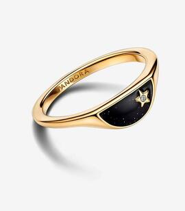 Anillo PANDORA ME Shine Mitad Sello Esmaltado