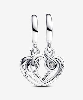 Charm PANDORA Colgante Divisible Para Siempre
