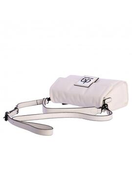 Bandolera DON ALGODON Liliana piel solapa boton