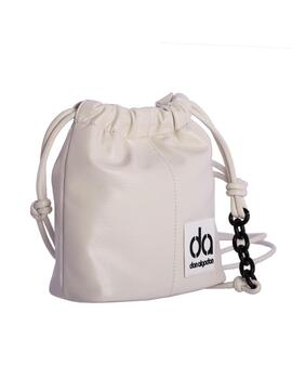 Bandolera DON ALGODON Lidia piel boton