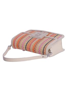 Bolso DON ALGODON Camila mano solapa piel