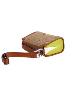 Bandolera DON ALGODON Ariana natural  logo