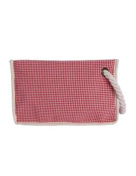 Neceser AMICHI Oriana cuadritos rojos