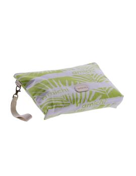Neceser AMICHI Orfilia blanco hojas verdes