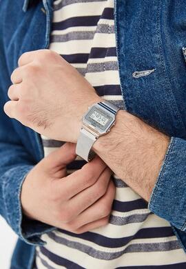 Reloj CASIO Vintage Iconic digital acero