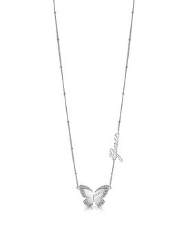 Colgante GUESS Love Butterfly Silver
