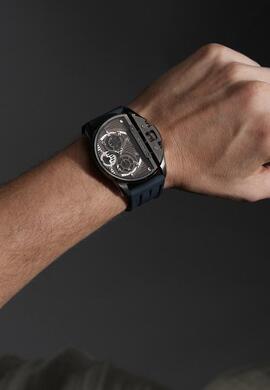 Reloj POLICE silicona azul esfera titaniun