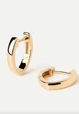 Aros PDPAOLA ovalado dorado