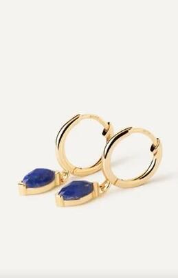 Aros PDPAOLA con lapislazuli