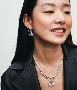 Charm PANDORA Colgante Doble Amistad Opalescente